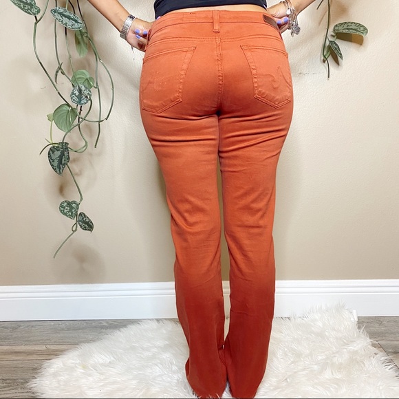 AG Adriano Goldschmied Burnt Orange The Stilt Cig - Picture 2 of 7